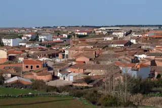 Imagen de la localidad zamorana de Andavías 