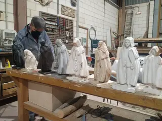 Esculturas realizadas por Ricardo Flecha