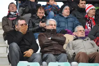 La afición del Zamora, entre el disgusto y el cabreo