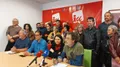Pablo Novo, arropado este domingo por los principales rostros de IU Zamora