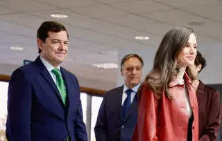 Alfonso Fernández Mañueco y la reina Letizia acuden a la reunión del Consejo Del Real Patronato sobre Discapacidad | David Arranz. ICAL