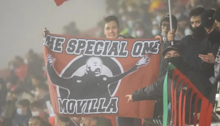 La afición se acordó de David Movilla