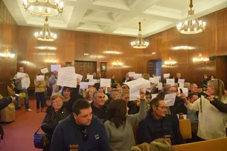 Protesta Vecinos Almaraz