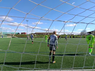 Sergio García en un partido del CD Noname | SOFÍA REVENGA