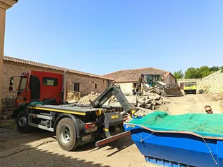 Imagen del inicio de las obras