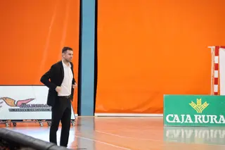 Raúl Pérez en el partido de la anterior jornada | Alejandro Sardón