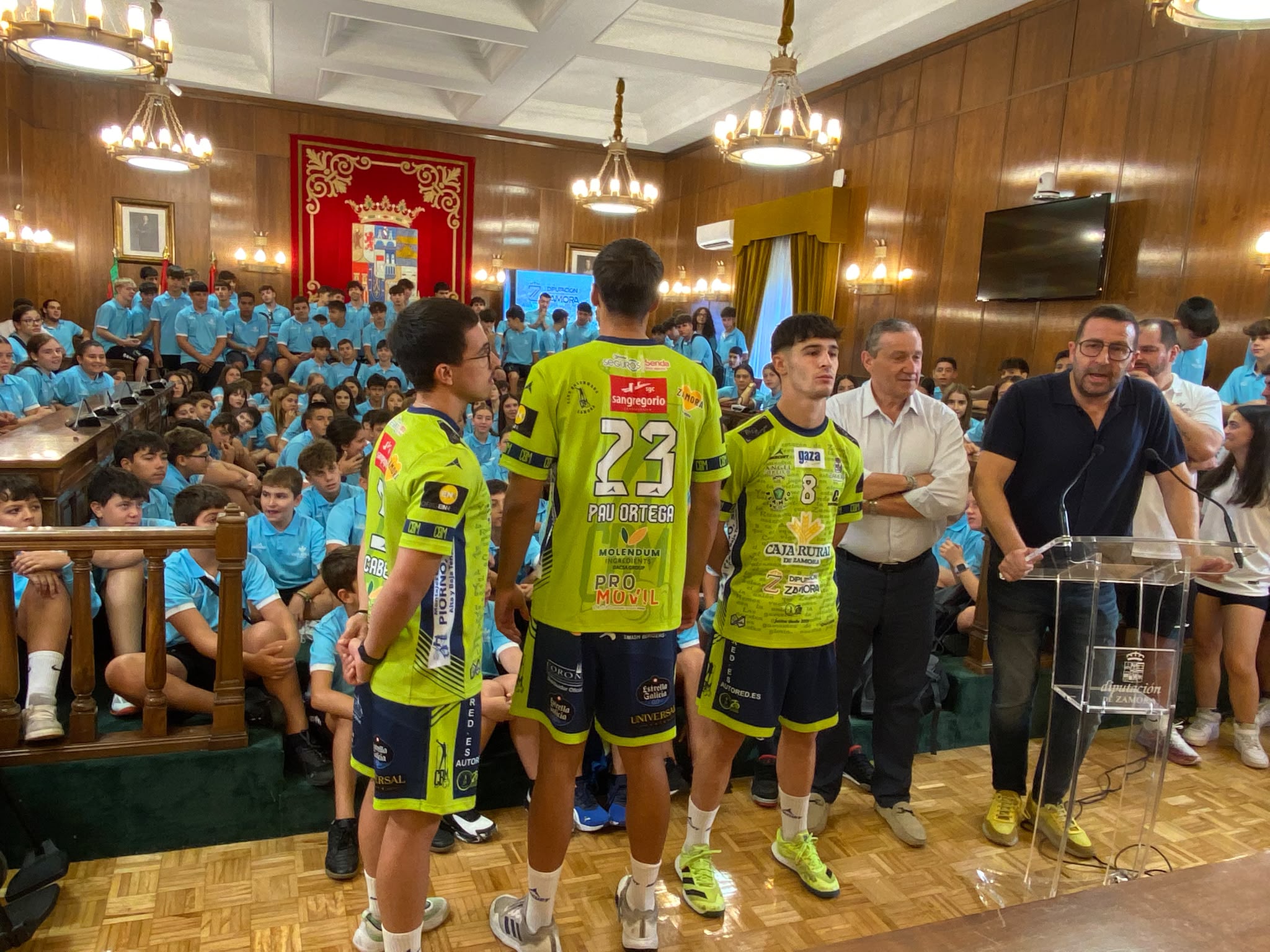 Primera equipaci&oacute;n Balonmano Zamora 26-27