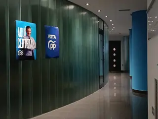 Noche electoral en la sede del PP en Zamora | SOFÍA REVENGA