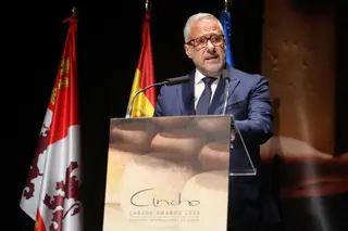 JL Leal  ICAL. El vicepresidente primero y consejero de Desregulación, Familia y Ayudas Sociales, Carlos Pollán, en la gala de los premios Cincho