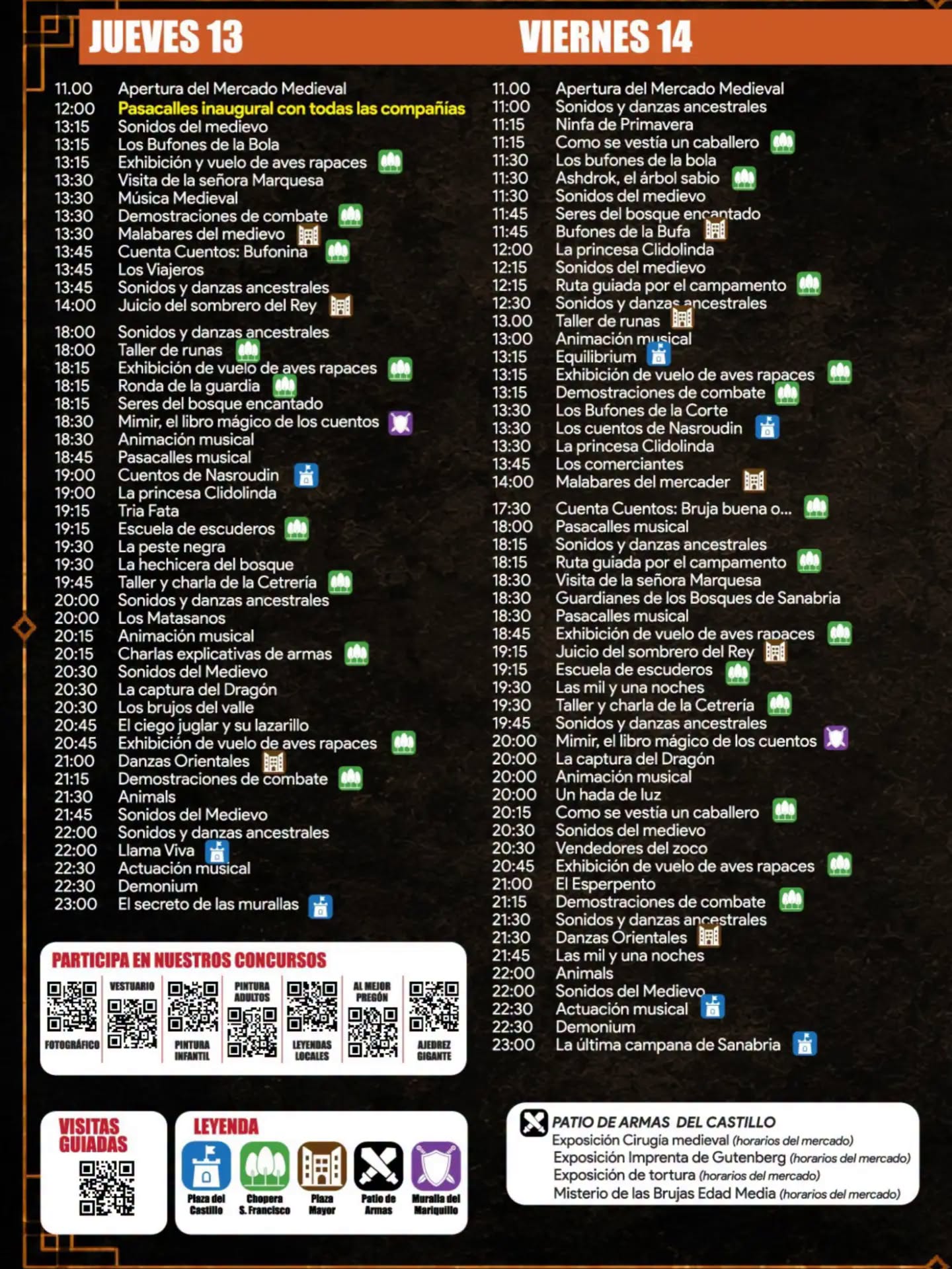 Programa del Mercado Medieval de <a href=