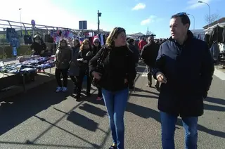 Ciudadanos Zamora visita mercadillo Alto de los Curas (21 02 1017)