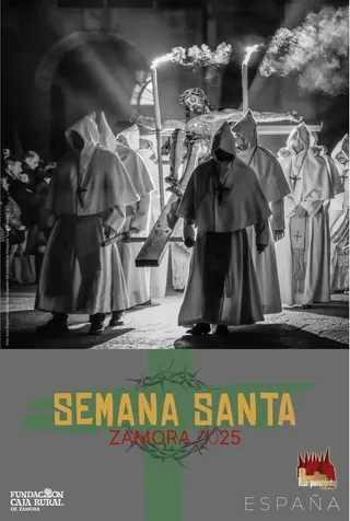 Cartel anunciador Semana Santa 2025 Luz Penitente. 'Buena Muerte' de José Miguel Foronda Pozo.