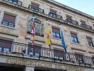 Banderas a media asta este jueves en la Subdelegación del Gobierno en Zamora