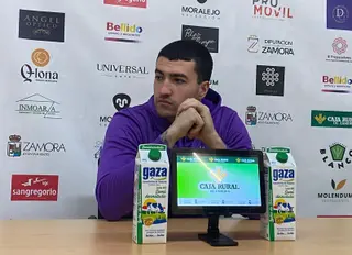 Raúl Escudero en rueda de prensa