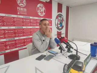 Óscar Cano, post partido Tenerife