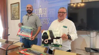 Manuel Alexander y Pepe en la presentación