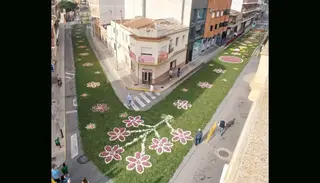 Imagen de una alfombra similar a la que quieren realizar 2