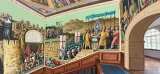 Imagen simulada del resultado del gran mural 