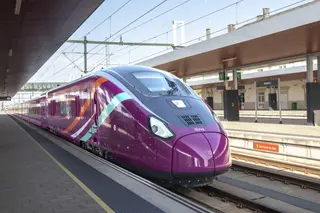 Tren AVLO en Zamora. Renfe. Archivo.