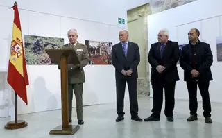 Los 'boinas verdes' centran la nueva exposición de La Alhóndiga