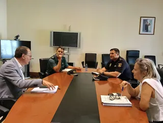 Imagen de la reunión mantenida en la subdelegación del Gobierno en Zamora