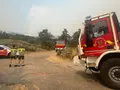 Bomberos del Ayuntamiento de Zamora desplegados en el incendio de Sanabria el pasado verano