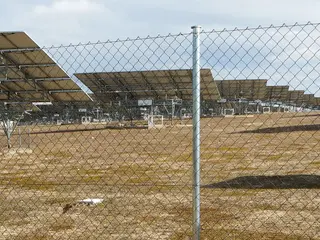 Planta fotovoltaica Placas solares. Archivo
