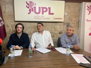 Representantes de UPL Zamora. Archivo