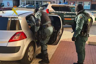 La Guardia Civil desmantela un punto activo de venta de droga en la localidad de Benavente