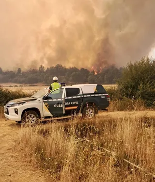 Incendio de Puercas. Archivo
