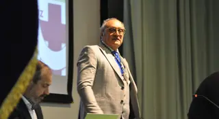 Teo Hernando, presidente de la Vera Cruz