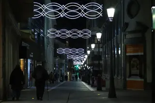 Iluminación navideña en Zamora capital