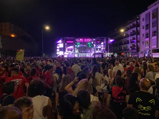 La orquesta Panorama en su última actuación en 2024 en Zamora capital