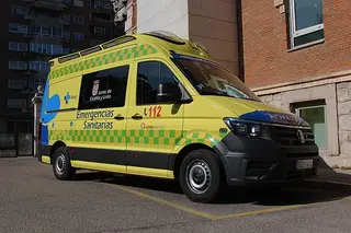 Ambulancia foto de archivo.
