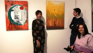Carmen Ratón presenta sus cuadros