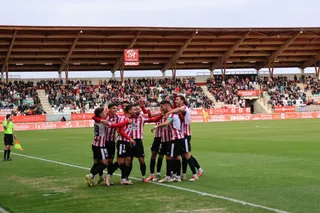 Celebración del gol Zamora CF Real Madrid Castilla | S.R.