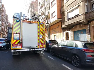 Condicionado el tráfico en la capital a causa de un posible escape de gas en una vivienda