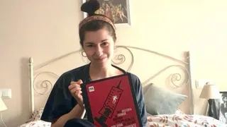 Sara Fernández, afectada por la vacuna de AstraZeneca