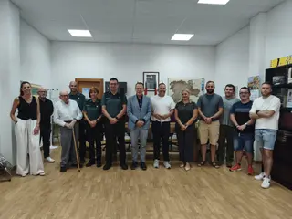  Junta de coordinación de seguridad para las fiestas de Carbajales de Alba 
