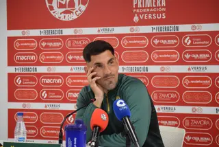 Carlos Ramos, en rueda de prensa este sábado | Carlos G. Rodríguez