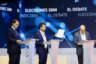 Debate electoral de las pasadas elecciones