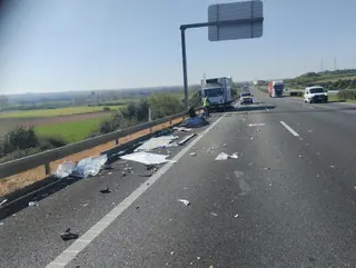 Imagen de archivo de un accidente