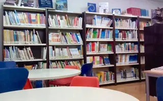 Una biblioteca de la provincia de Zamora.Archivo
