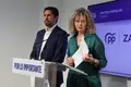 Óscar Ramajo y Elvira Velasco en la convocatoria de este viernes