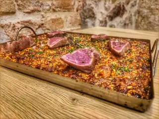 Plato preparado en el Restauante CuZeo de Zamora. Foto CuZeo