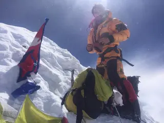 Martín Ramos en una expedición anterior