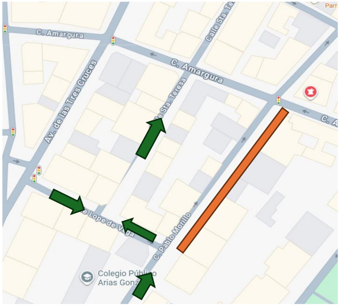 Mapa De C&oacute;mo Se Reestructurar&aacute; El Tr&aacute;fico Por El Corte En La Calle Pablo Morillo