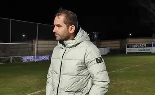 Juanra Saludes, presidente del CD Villaralbo.
