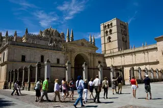 J. L. Leal / ICAL . Visitas de turistas a Zamora