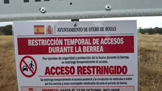 Corte De Camino En Otero De Bodas